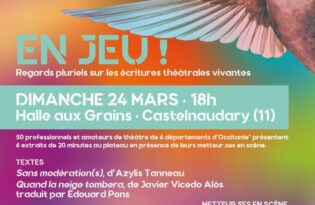 Textes à l’oeuvre, le 24 mars à Castelnaudary